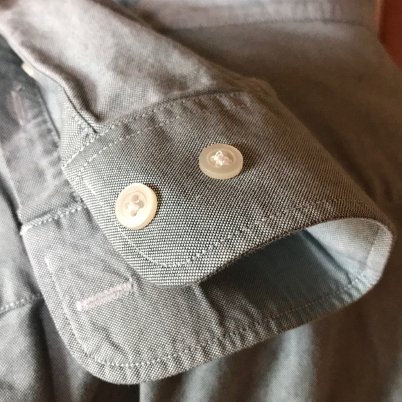 Fab Color Pima Oxford! Teal/Greenish M Devon&Jones - Picture 4 of 8